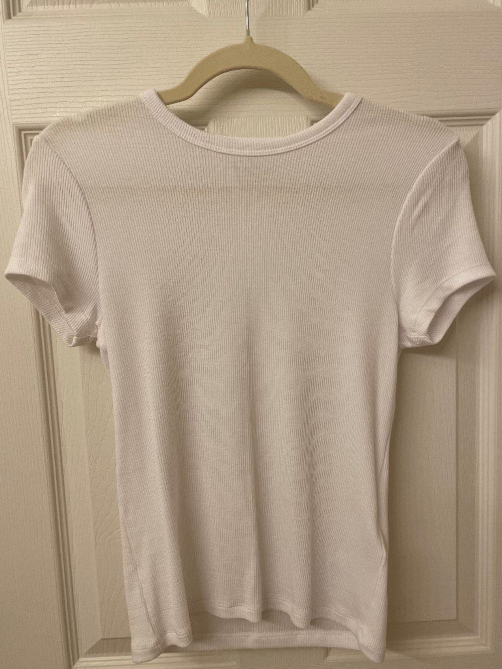 ABERCROMBIE & FITCH Short-Sleeve Featherweight Ribbed Top